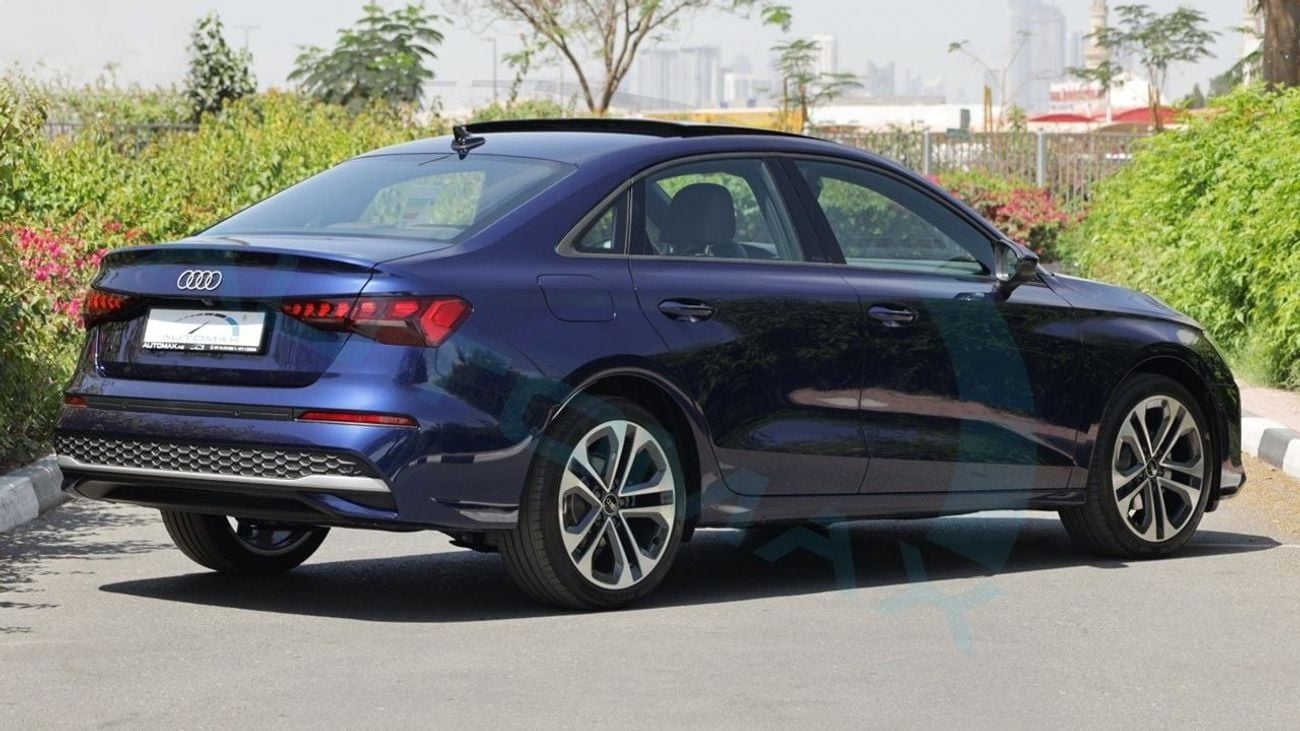 Audi A3 TFSI 1.4L FWD 2025 GCC With 3 Years Unlimited Mileage Warranty & 5 Years Service @Official Dealer