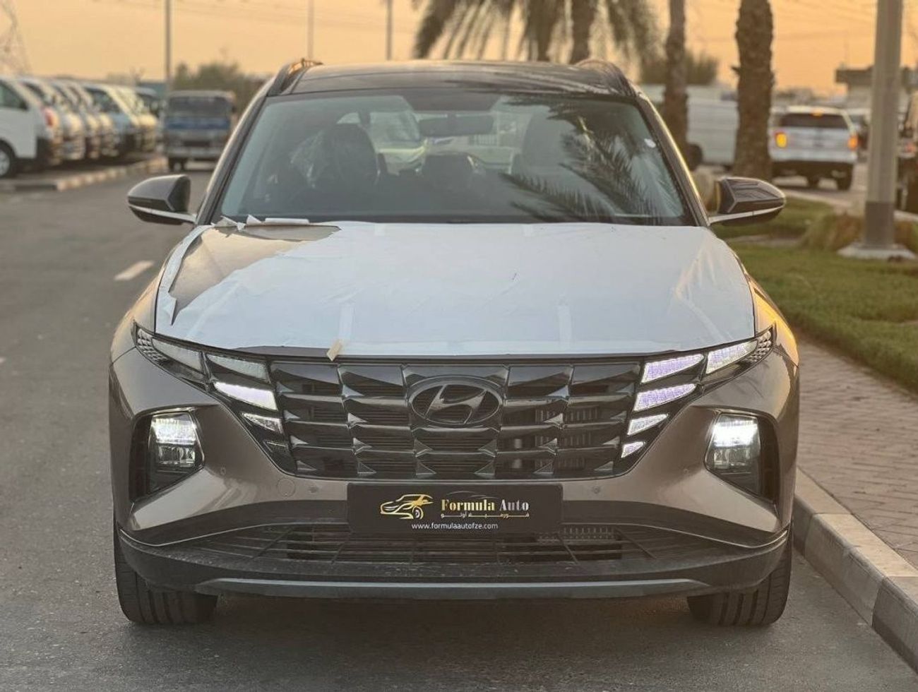 هيونداي توسون 1.6L PTR A/T // 2023 // WITH PUSH START , BACK CAMERA&DVD , PARKING SENSOR , PANORAMIC // SPECIAL OF