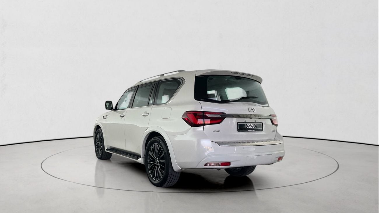 إنفينيتي QX80 5.6 8STR 4WD AUTO LUXE PROACTVE TOW | شامل الضمان | 0 ﺪﻔﻋﺓ ﺃﻮﻟﻯ