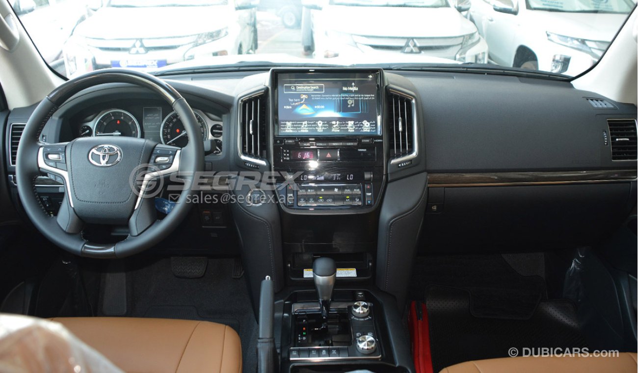 تويوتا لاند كروزر 21YM 4.0L Petrol, GXR Grand Touring Full option, Black inside Tan available