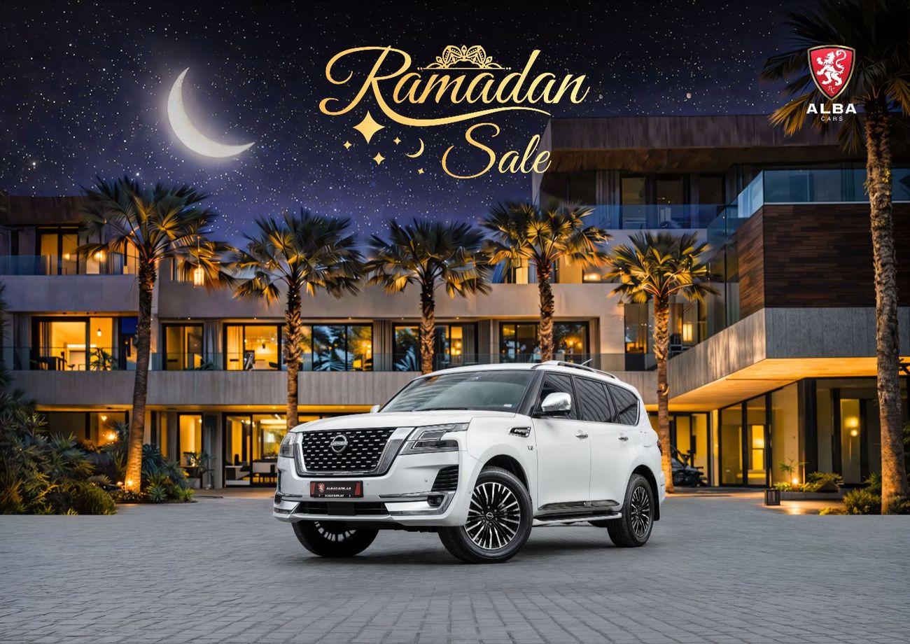Nissan Patrol Patrol LE Platinum | 5,092 P.M | 0% Downpayment | Nissan Warranty! | Ramadan Offer!
