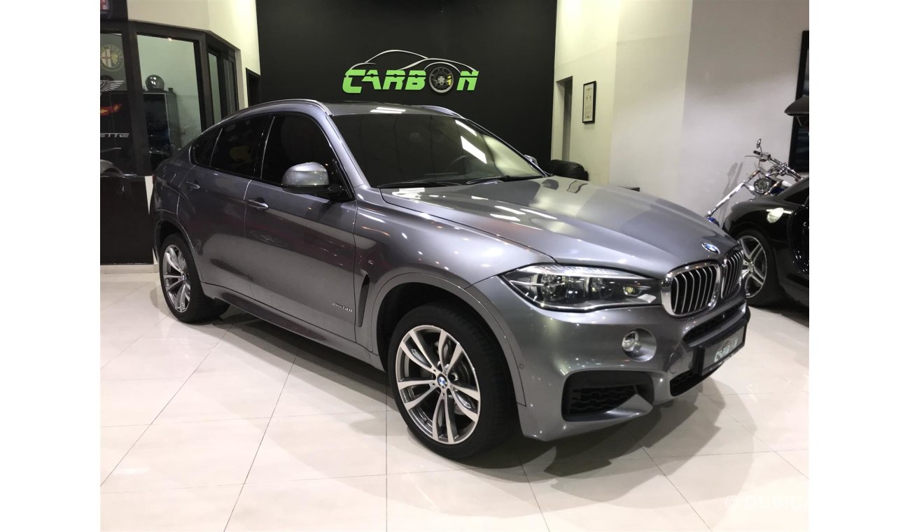 BMW X6 - 5.0L -M POWER KIT - GCC - WARRANTY + FREE SERVICE