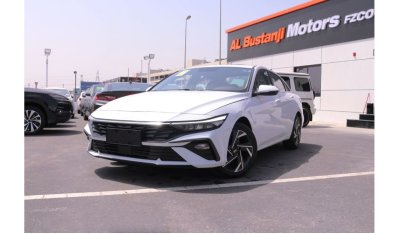 هيونداي إلانترا HYUNDAI ELANTRA 2024 ,WIHTE COLOR