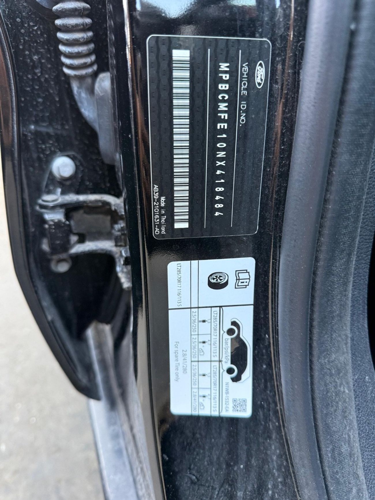 فورد رينجر رابتور Export from Australia