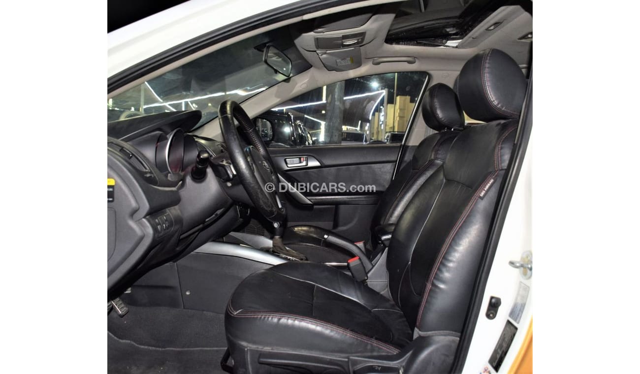 كيا سيراتو ORIGINAL PAINT! ( صبغ وكاله ) KIA CERATO 2012 Model!! in White Color! GCC Specs