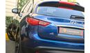 Infiniti QX70 S | 2,054 P.M  | 0% Downpayment | Perfect Condition!