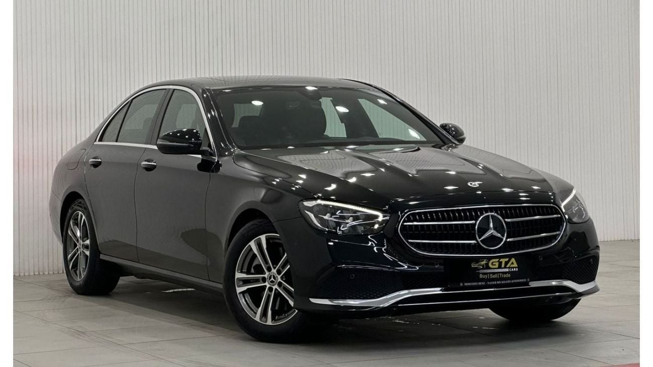 Mercedes-Benz E200 2023 Mercedes E 200, June 2025 EMC Warranty, Full Agency Service History, GCC