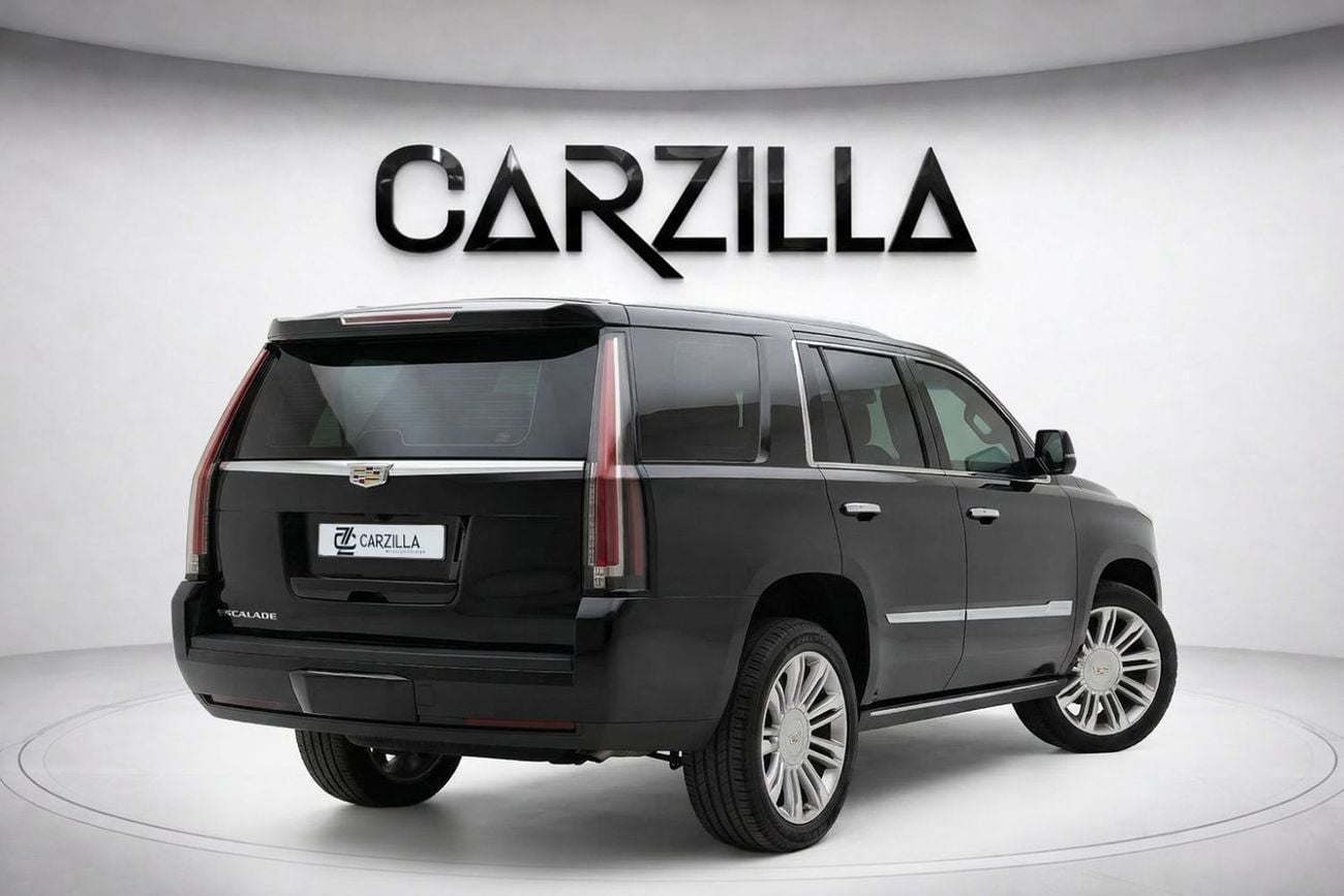 Cadillac Escalade Sport Platinum 6.2L 4WD AED 2,350 / Monthly l 0% Downpayment l Escalade Platinum l Excellent Conditi