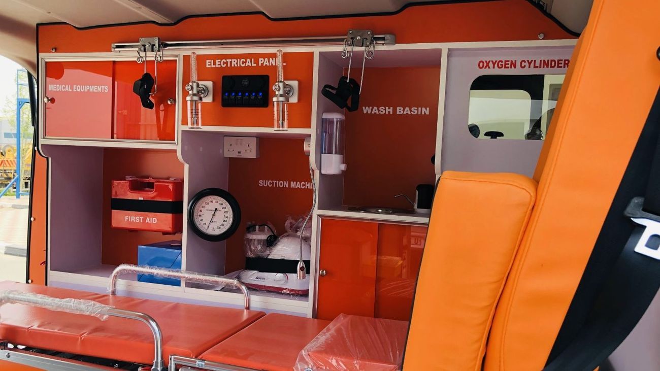 Toyota Hiace Standard Roof Ambulance V6 3.5L Petrol Brand New