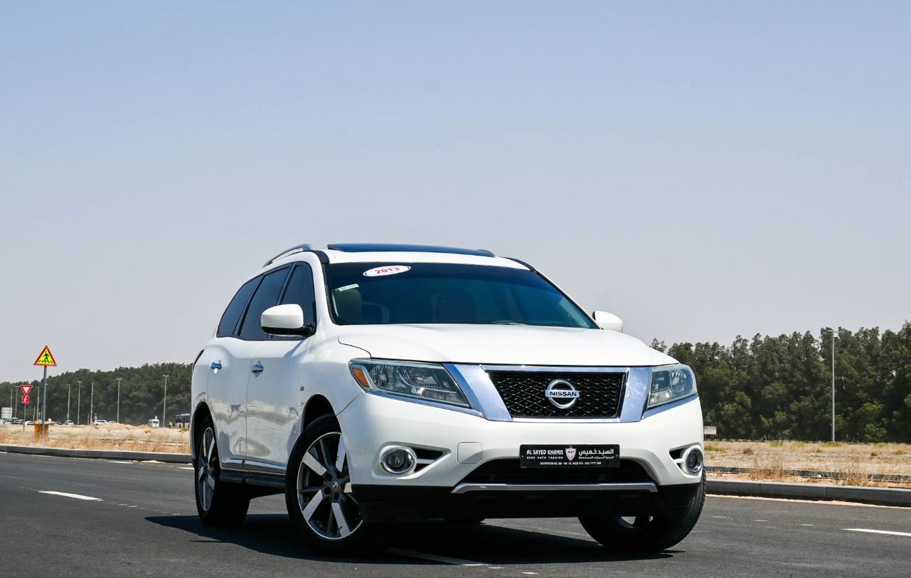 نيسان باثفايندر NISSAN PATHFINDER 2013 GCC IN EXCELLENT CONDITION