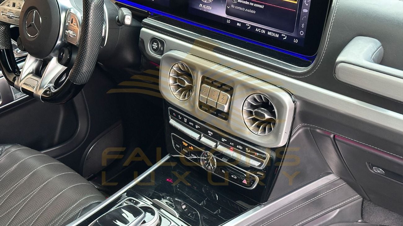 Mercedes Benz G63 AMG MANUFAKTUR EXCLUSIVE PLUS Mercedes-Benz G-Class 2021 G 63 AMG GCC Specs ORIGINAL PAINT