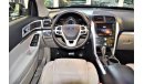 Ford Explorer Amazing Ford Explorer 2013 Model!! in Green  Color! GCC Specs