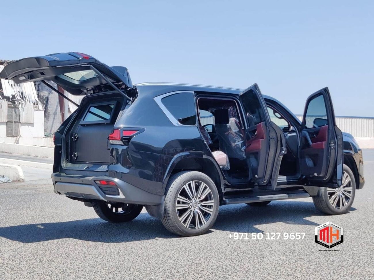 لكزس LX 600 Lexus LX 600 Armored 2026 – مدرعة | فل أوبشن | حماية VIP