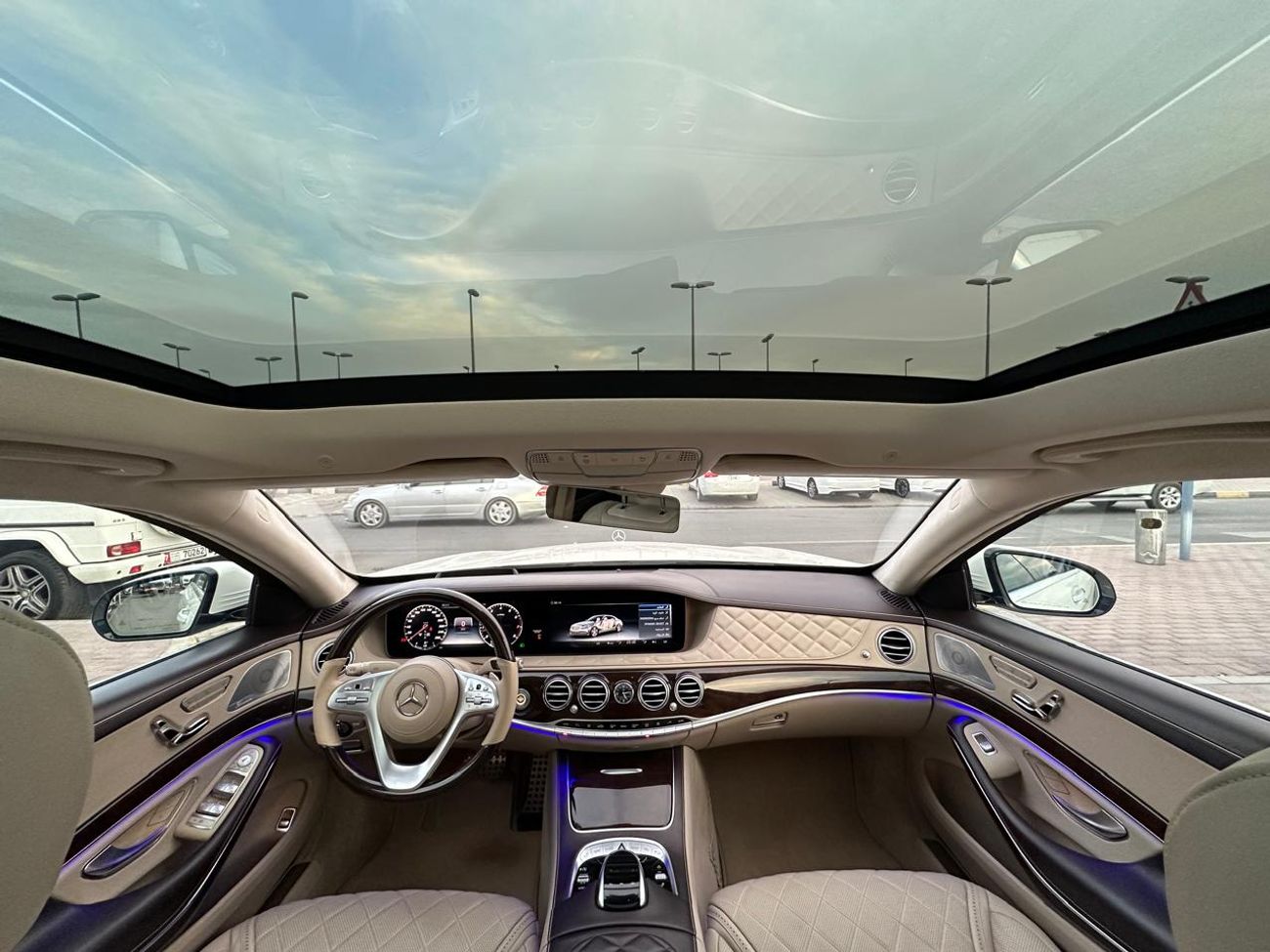 Mercedes-Benz S 560 Mercedes S560_ 2018_ Gulf _in excellent condition_ no problems