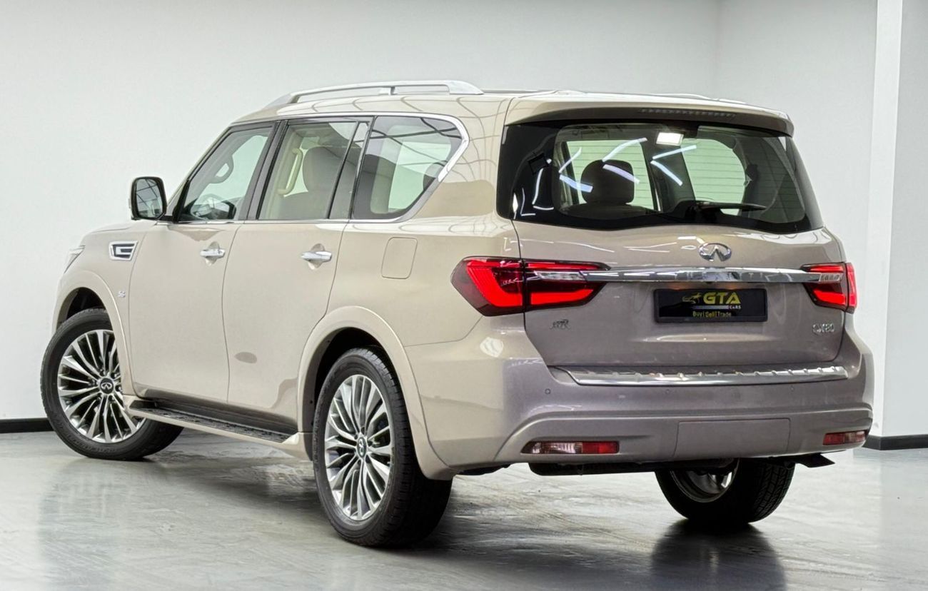 Infiniti QX80 Sensory 8 5.6L 2020 Infiniti QX80 Sensory, Warranty, Full Service History, Excellent Condition, GCC