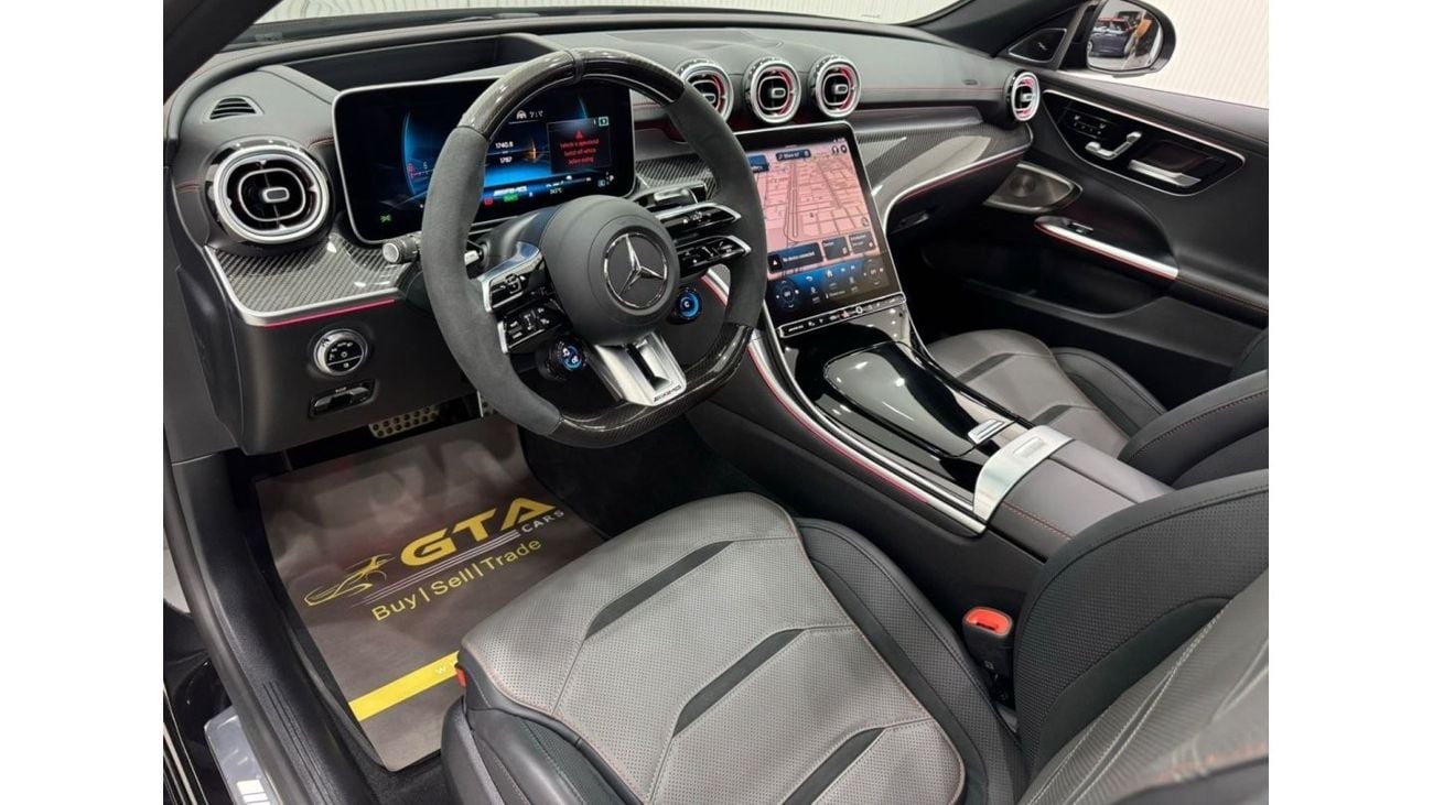Mercedes-Benz C 63S AMG 2024 Mercedes Benz C63s E Performance, 5 Years Mercedes Warranty, 3 Years Mercedes Service Pack, GCC