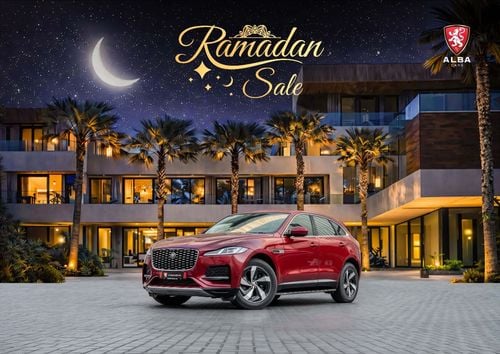جاكوار F بيس F-Pace P250 S | 2,311 P.M | 0% Downpayment | FULLY LOADED | IMMACULATE! | Ramadan Offer!