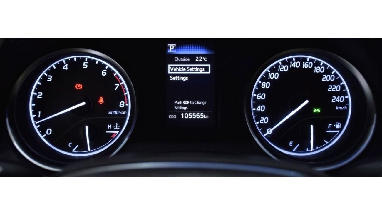 Toyota Camry EXCELLENT DEAL for our Toyota Camry SE ( 2019 Model ) in White Color GCC Specs