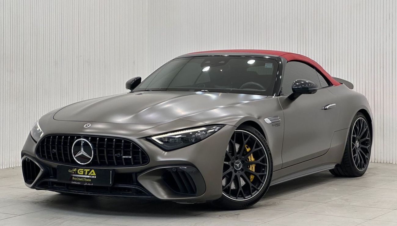 Mercedes-Benz SL 55 AMG 2022 Mercedes SL 55, Nov 2027 Agency Warranty + Service Contract, GCC