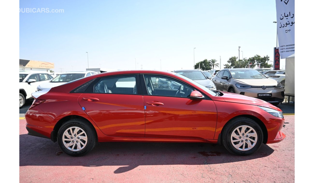 Hyundai Elantra Hyundai Elantra 1.6L Petrol, Sedan, FWD, 4Doors, Color Red, Model 2022