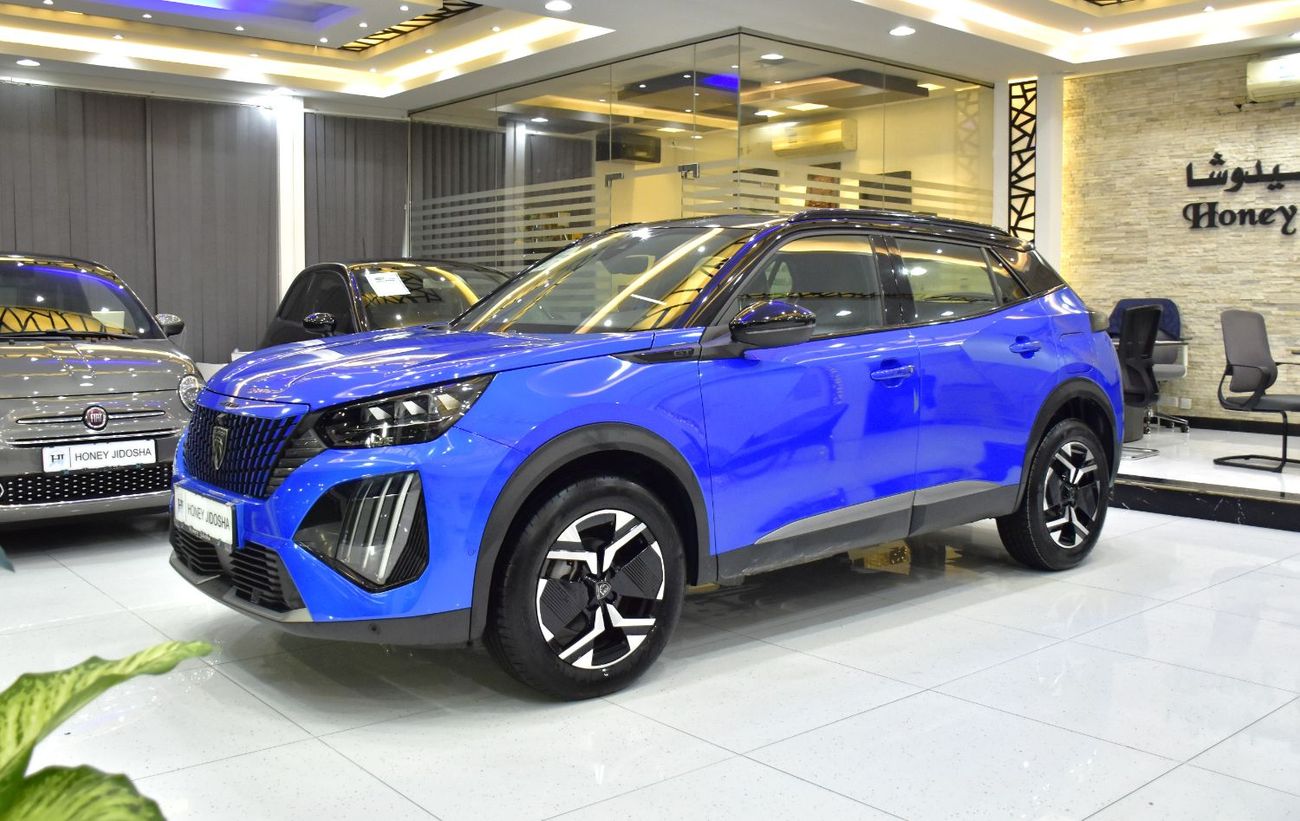 Peugeot 2008 EXCELLENT DEAL for our Peugeot 2008 GT ( 2024 Model ) in Blue Color GCC Specs