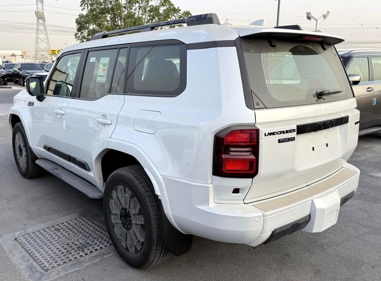 تويوتا برادو Toyota Prado Luxury 2.4L With panoramic 2026 White (Export Only)