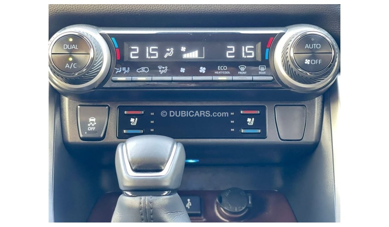 تويوتا راف ٤ 2022 [RHD] Hybrid Black Edition 2.5L 4WD Push Start 360 Camera 3 Modes of Driving Electric Seats Pre