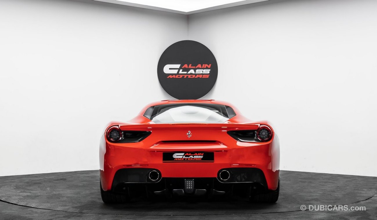 Ferrari 488 GTB - Under Warranty and Service Contract