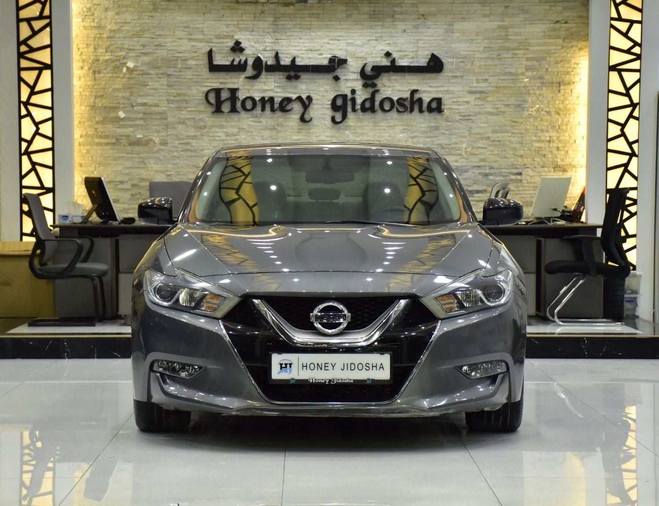 Nissan Maxima EXCELLENT DEAL for our Nissan Maxima ( 2017 Model ) in Grey Color GCC Specs