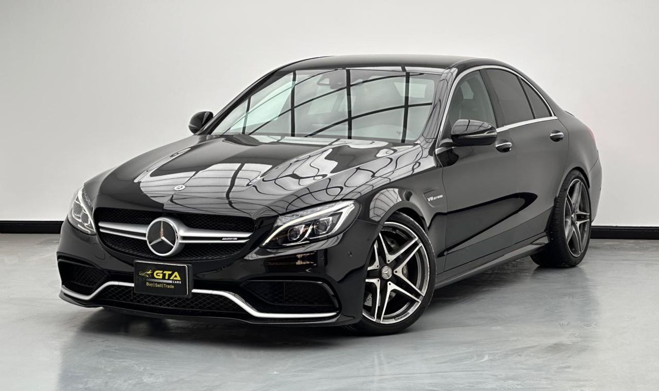 مرسيدس بنز C 63 AMG Std 4.0L Sedan