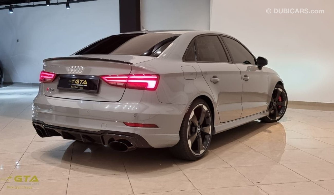 Audi RS3 2018 Audi RS3 Quattro, Service Contract-Warranty, Service History, GCC