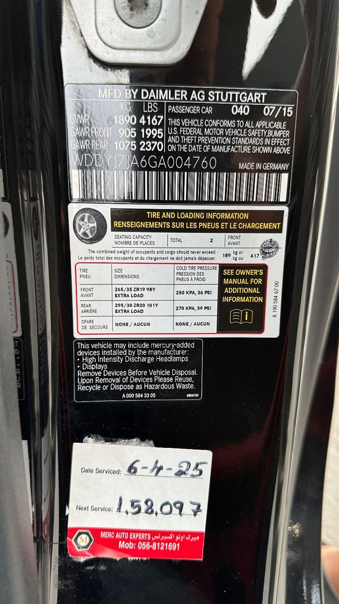 Mercedes-Benz AMG GT S GT S V8BiTurbo