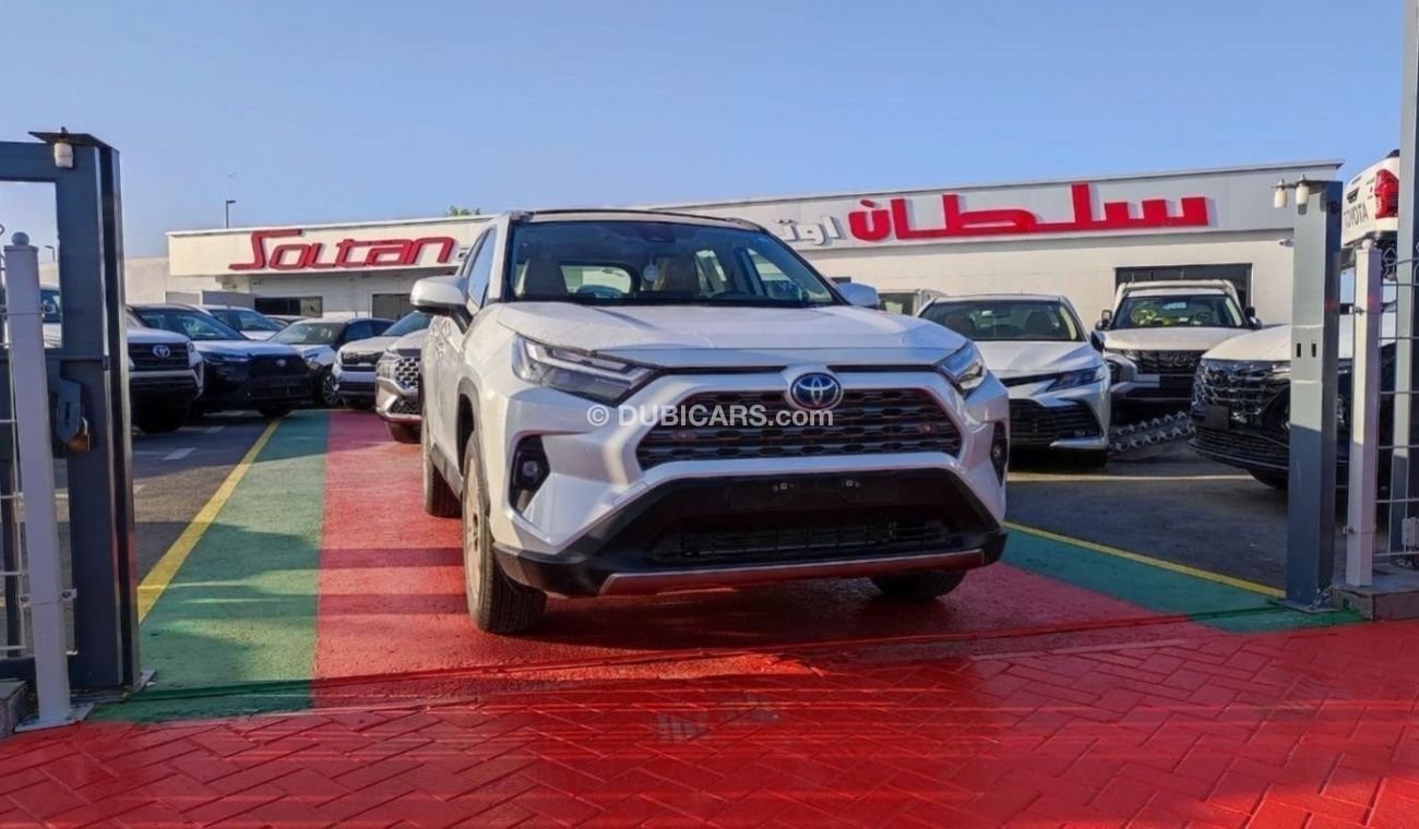 Toyota RAV4 Hybrid 2023 Full Option Limited A/T 2.5L petrol AWD White color ( for local registration +10%)