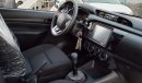 Toyota Hilux double cabin 2.4 Diesel ,,,4X4,,, white color Black interior 2024 Basic option ( for local registrat