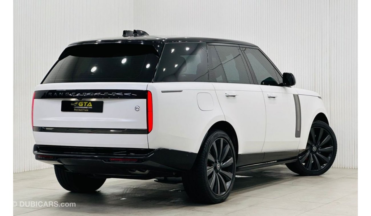 لاند روفر SV أوتوبايوجرافي 2023 Range Rover Vogue SV Autobiography, May 2028 Al Tayer Warranty + Service Contract, GCC