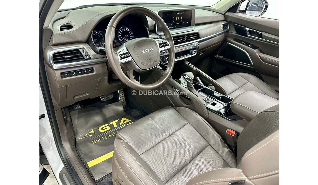 كيا تيلورايد 2022 KIA Telluride GT-Line, Nov 2026 KIA Warranty, Nov 2024 KIA Service Pack, Full Options, GCC