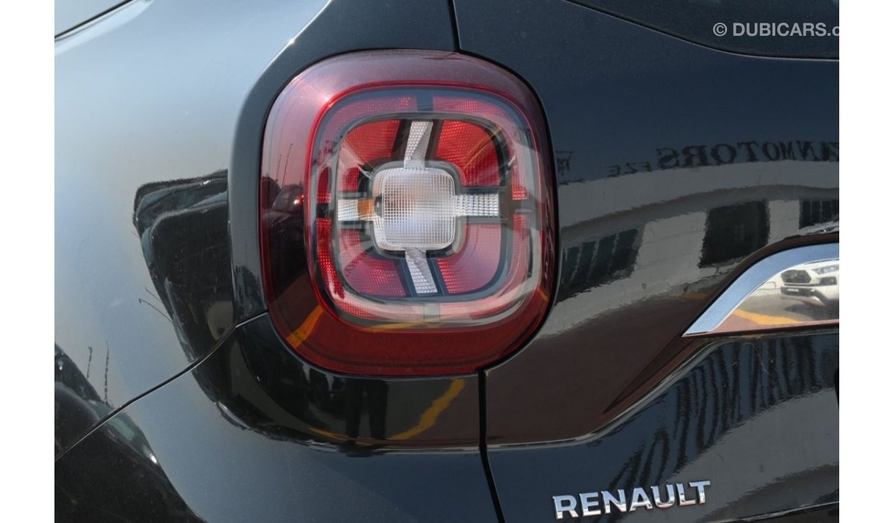 رينو داستر Renualt Duster 1.6L Black Model 2023, 17" Alloy wheels, Blind Spot, LED DRL, LED Headlamps, Climate