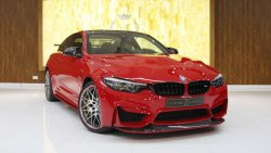 BMW M4 COMPETITION PACKAGE ,GCC,UNDER WARRANTY &CONTRACT SERVICE
