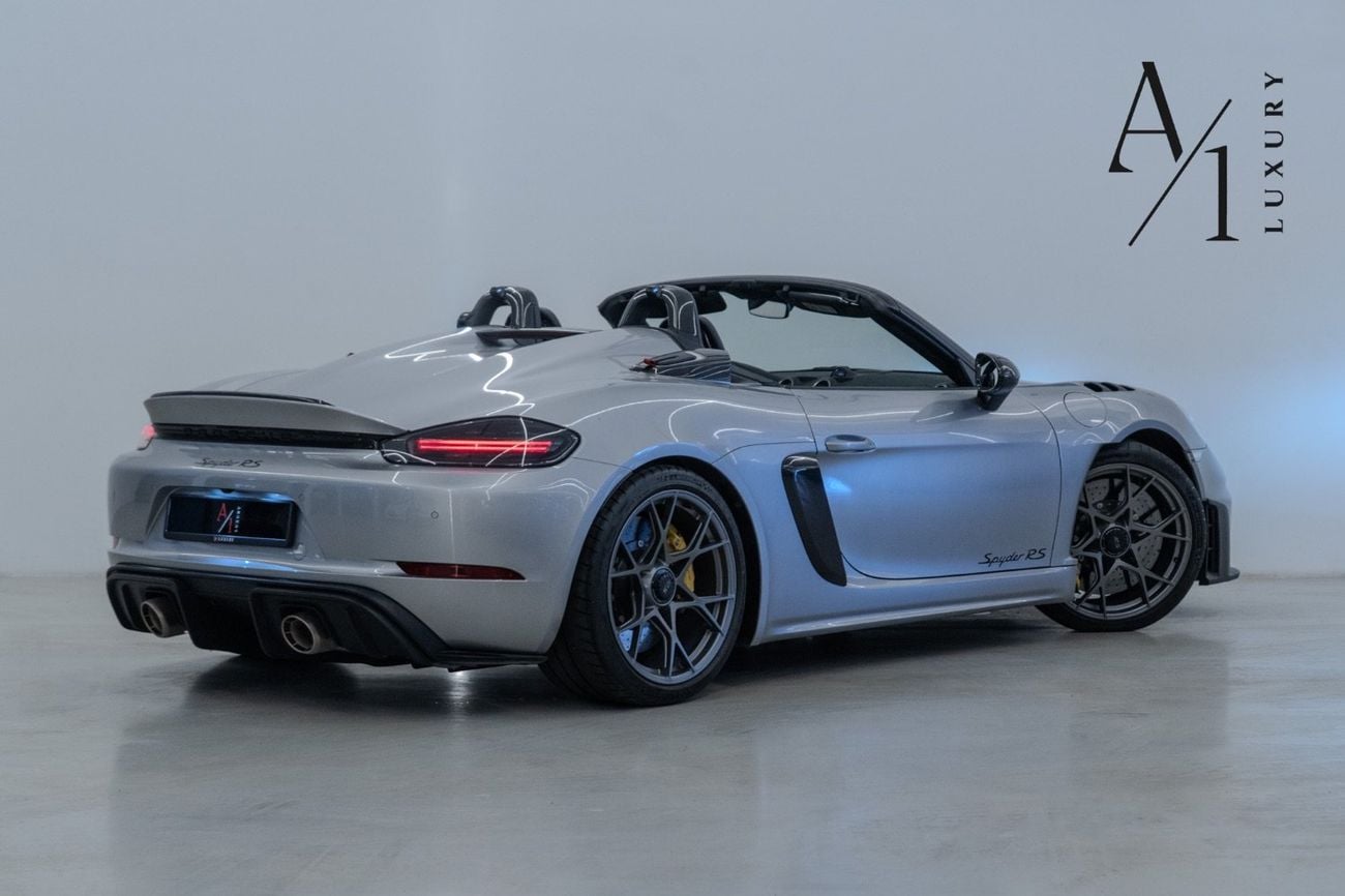 Porsche 718 Spyder 2025 Porsche 718 Spyder RS, Excellent Condition, Fully Loaded, European Spec