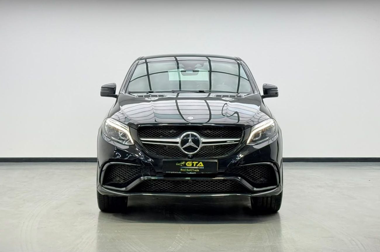 Mercedes Benz GLE 63 AMG S 2017 Mercedes Benz GLE63 S AMG Coupe, Full Service History, Carbon Fiber Interior, Fully Loaded, GCC