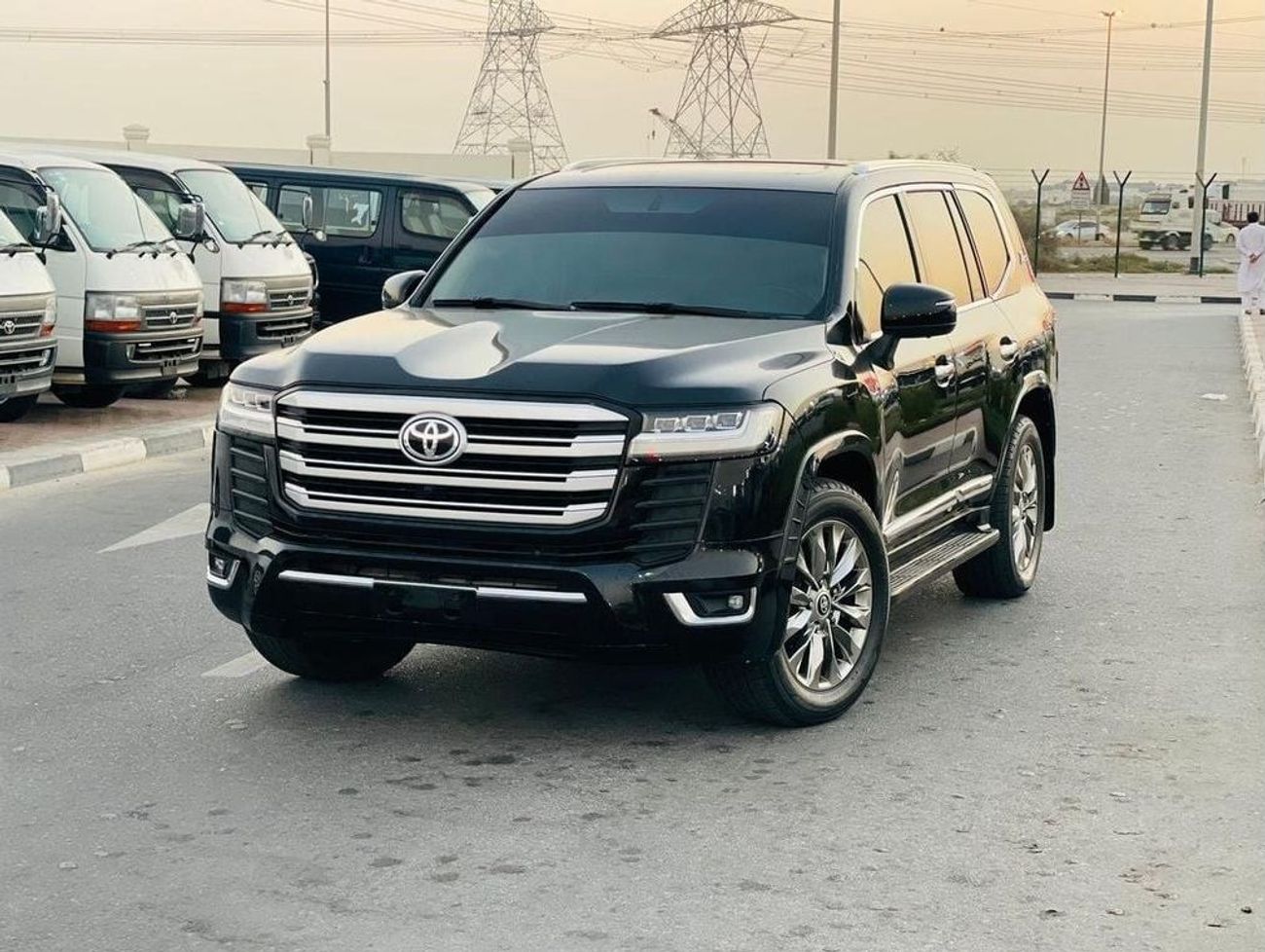 Toyota Land Cruiser Toyota landcuriser 2017 facelifted 2024 full option Top the range