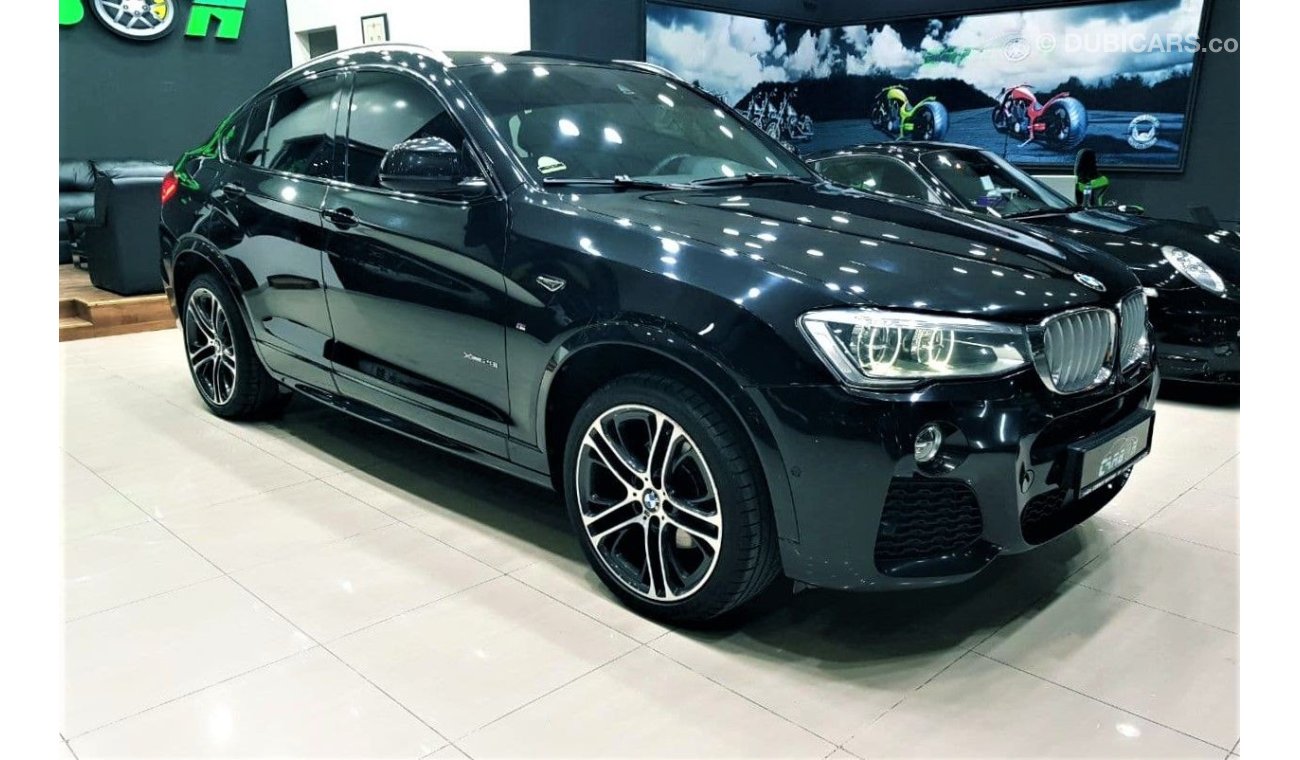 بي أم دبليو X4 BMW X4 2017 GCC CAR IN PERFECT CONDITION IN ORIGINAL PAINT STILL UNDER DEALER WARRANTY