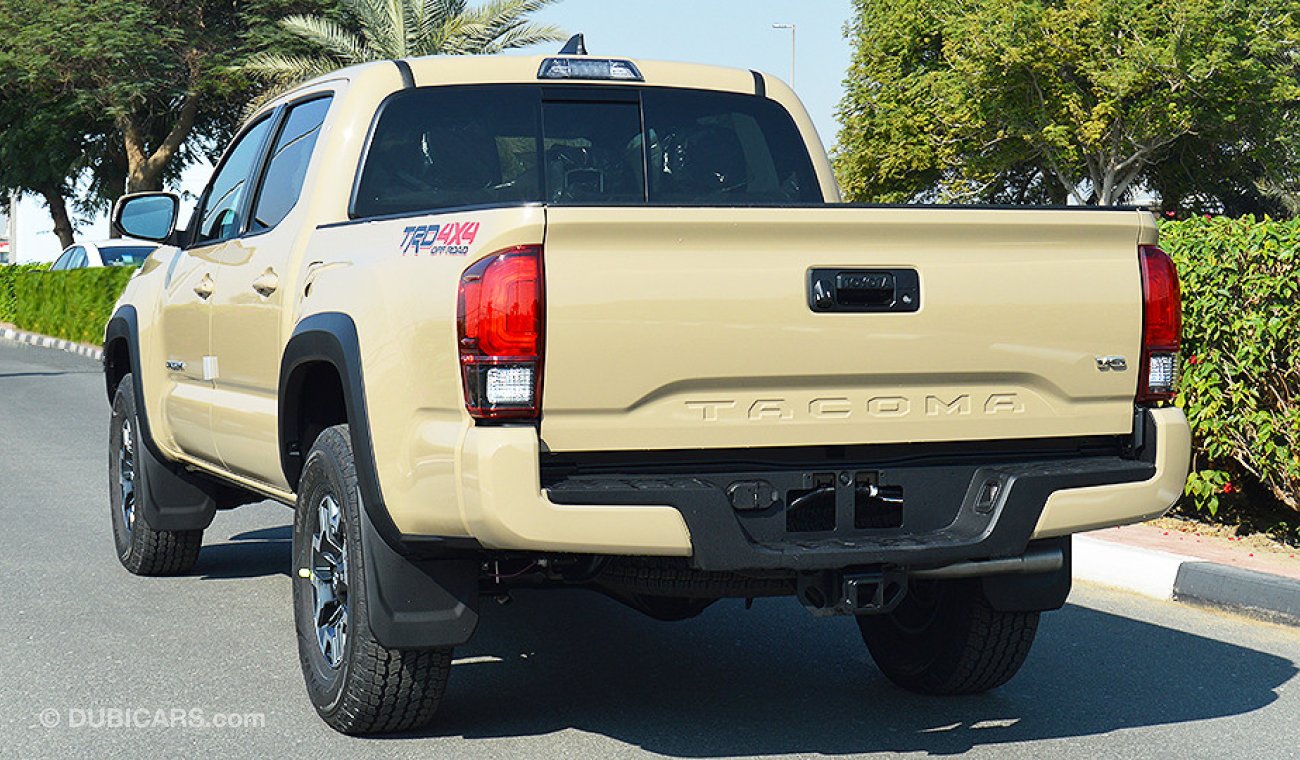 تويوتا تاكوما 2019 TRD Offroad, 3.5L V6 4X4, 0km with 6 Years or 200,000km Warranty + 1 Free Service