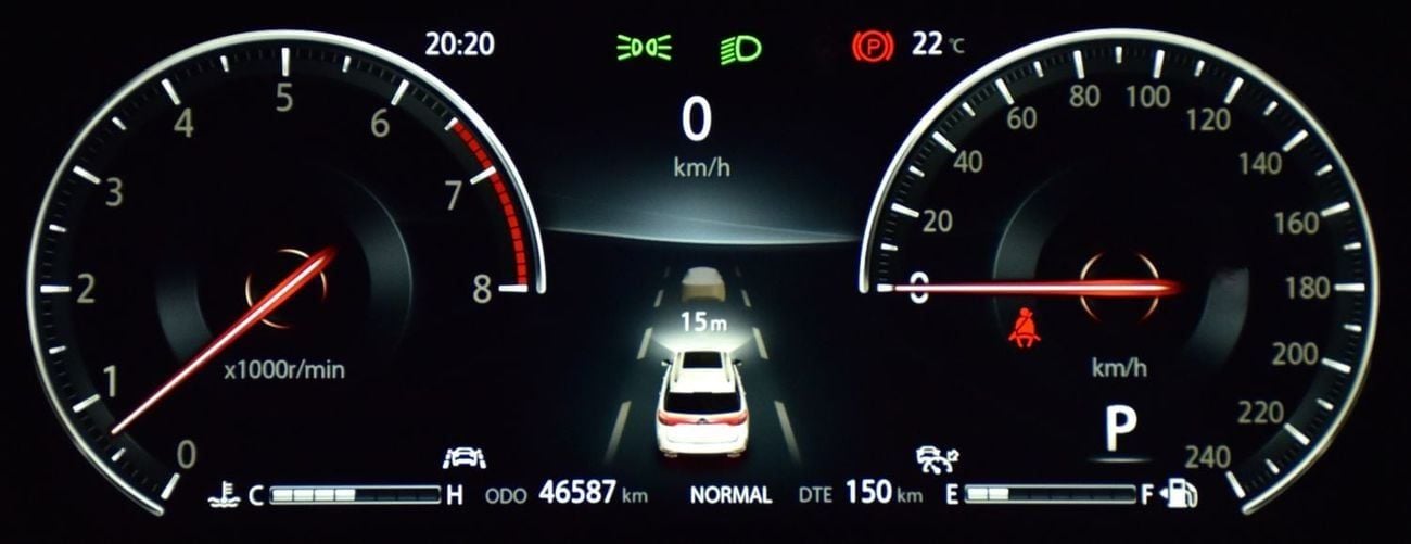 تشنجان CS95 EXCELLENT DEAL for our Changan CS95 4WD ( 2025 Model ) in White Color GCC Specs