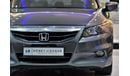 Honda Accord EXCELLENT DEAL for this Honda Accord Coupe V6 2012 Model!! in Grey Color! GCC Specs