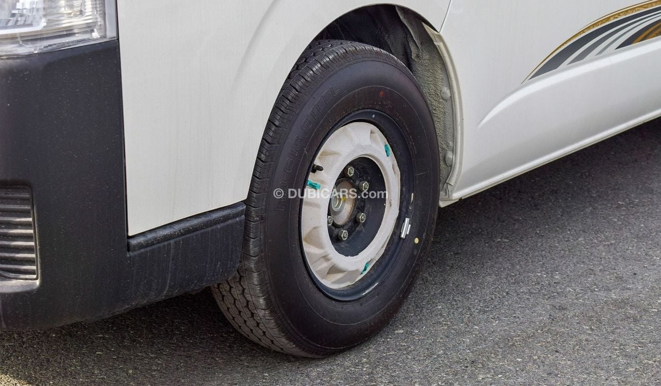 Toyota Hiace 2019 MODEL WHITE COLOR MANUAL TRANSMISSION DIESEL PASSENGER VAN ONLY FOR EXPORT