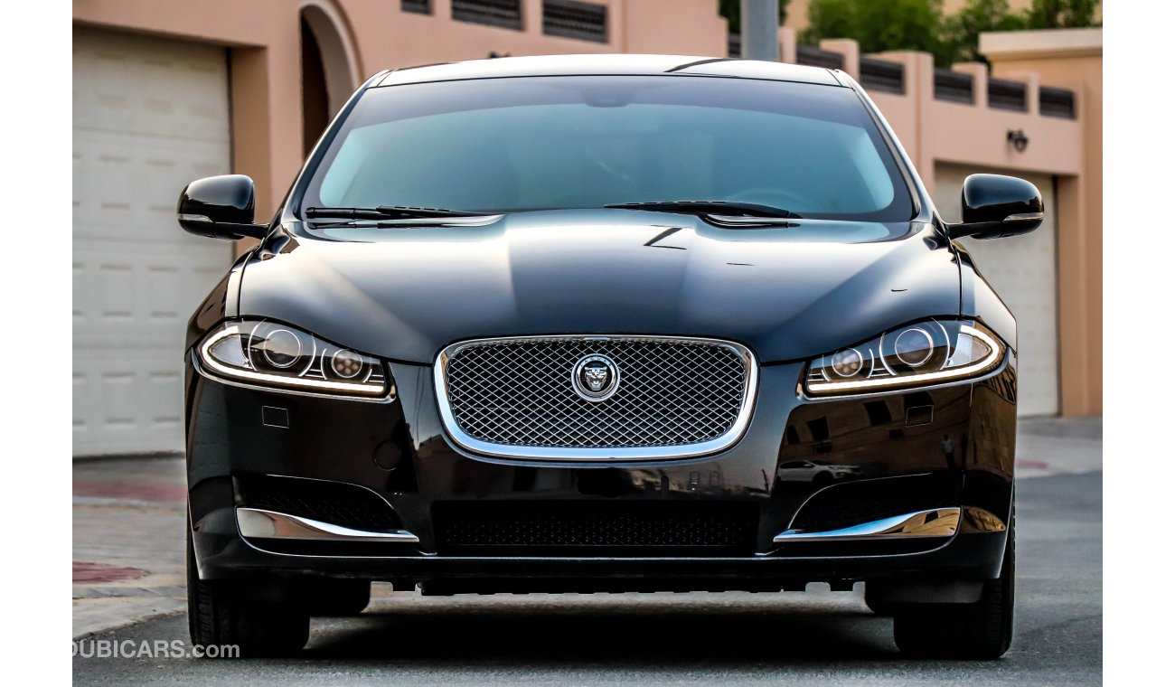 Jaguar XF Luxury 2013 GCC under Warranty with Zero Down-Payment.