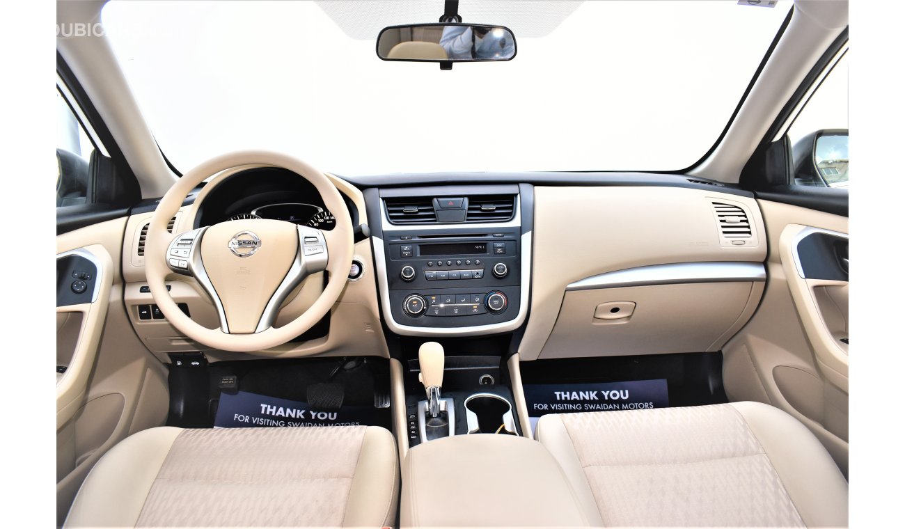 Nissan Altima 2.5L S 2018 GCC SPECS DEALER WARRANTY