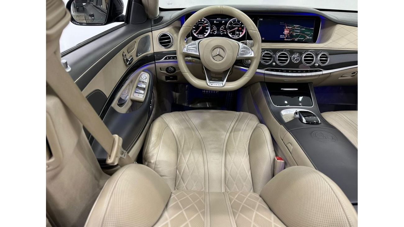 Mercedes-Benz S 63 AMG 2015 Mercedes Benz S63 4MATIC Brabus Edition, 1 Of 1, Full Service History, Fully Loaded, GCC