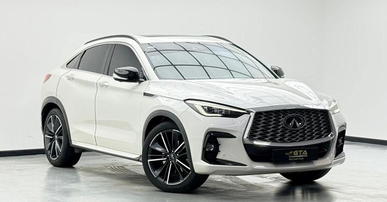 Infiniti QX55 SENSORY 2023 Infiniti QX55 Sensory, 2028 Infiniti Warranty, Full Infiniti Service History, Very Low Km, GCC